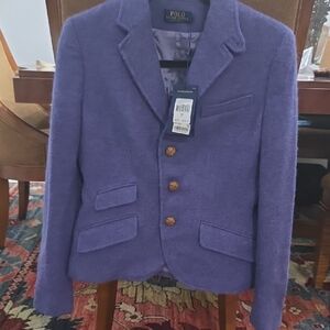 Polo by Ralph Lauren Rich Purple Blazer